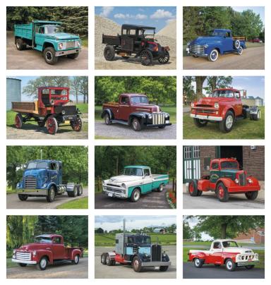 Treasured Trucks - Stapled 2026 Calendar