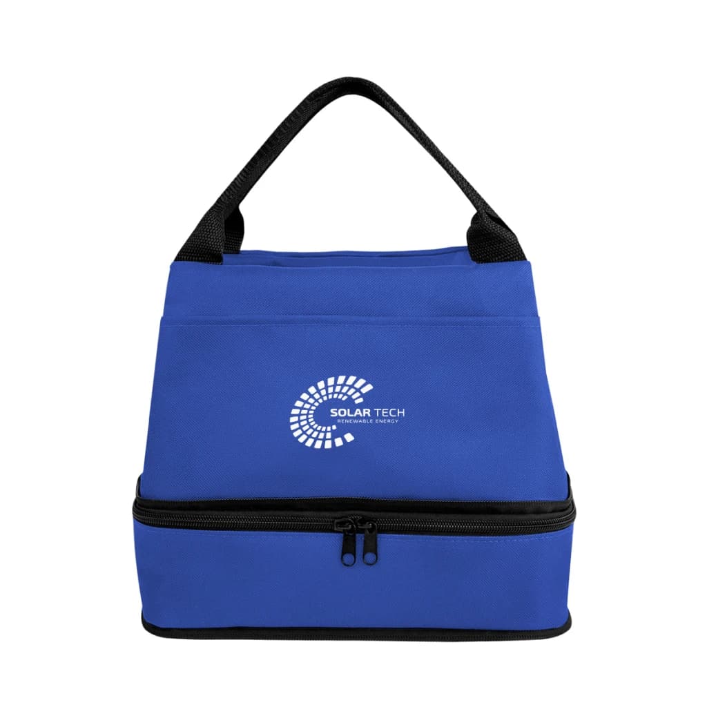 Royal blue with black