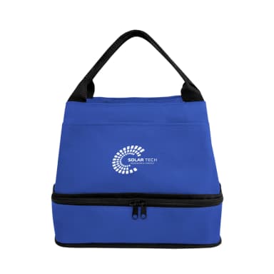 Royal blue with black
