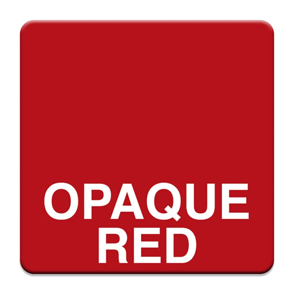 Opaque Red