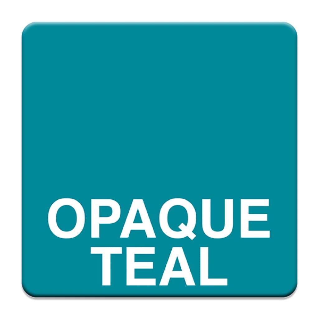 Opaque Teal Green