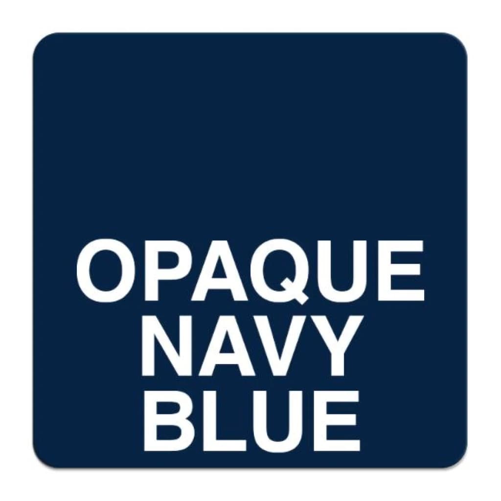 Opaque Navy Blue