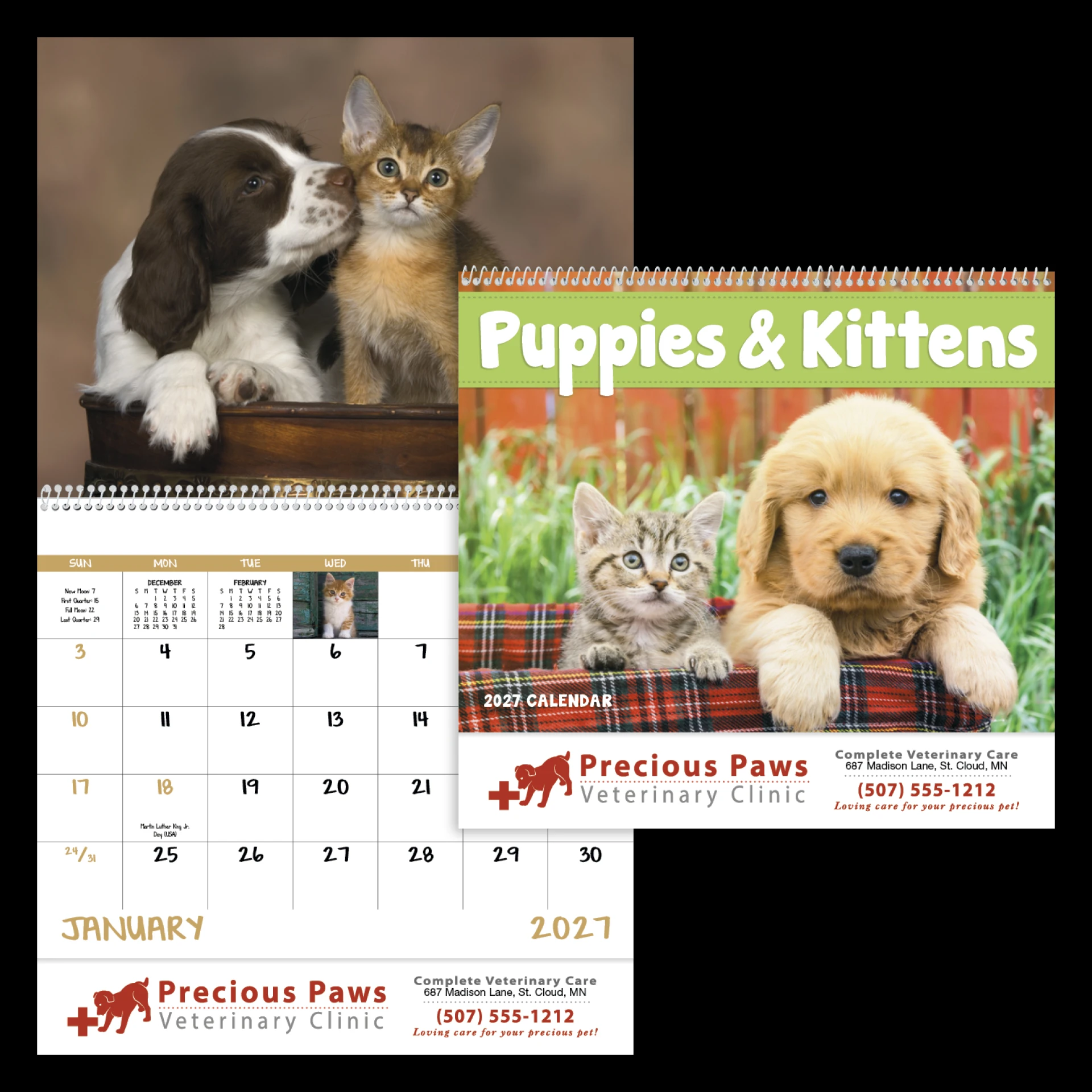 Product: Puppies & Kittens Calendar