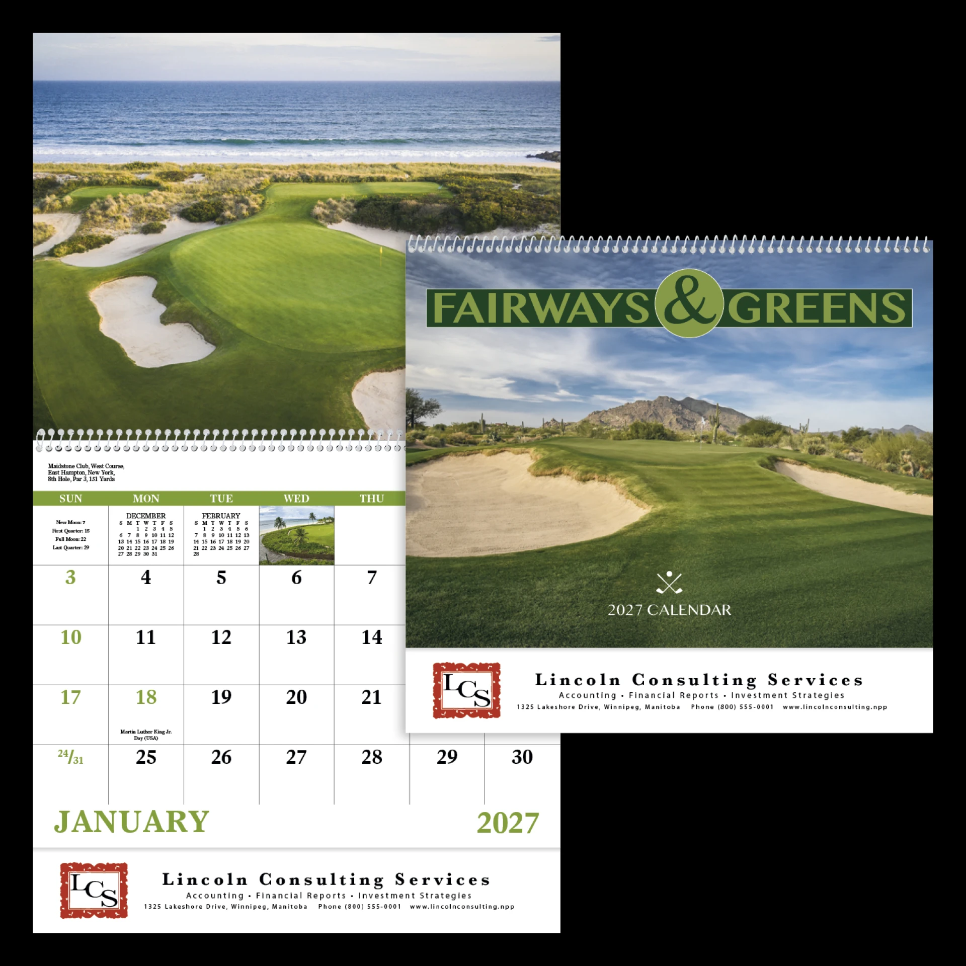 Product: Fairways & Greens Calendar