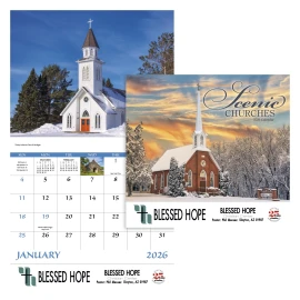 Product: Scenic Churches Calendar