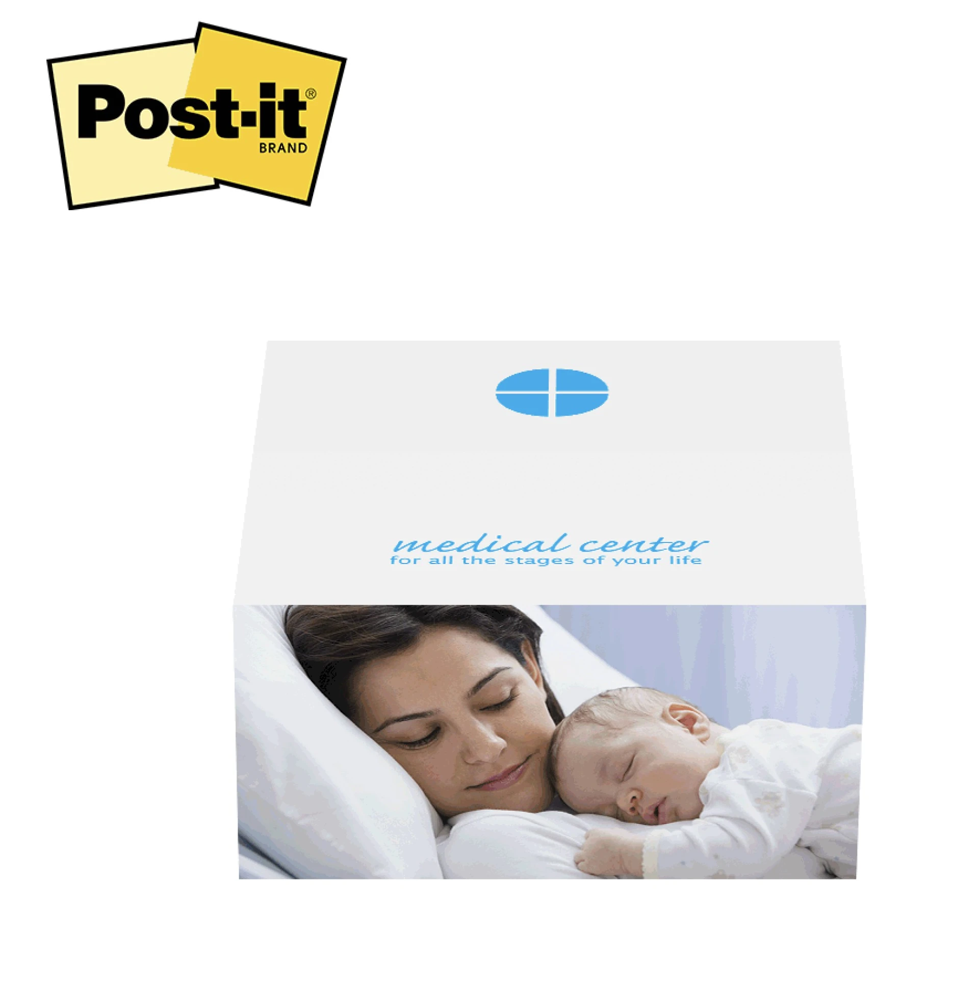 Product: 3 3/8 x 3 3/8 450 Sheet Post-it(R) Cubes
