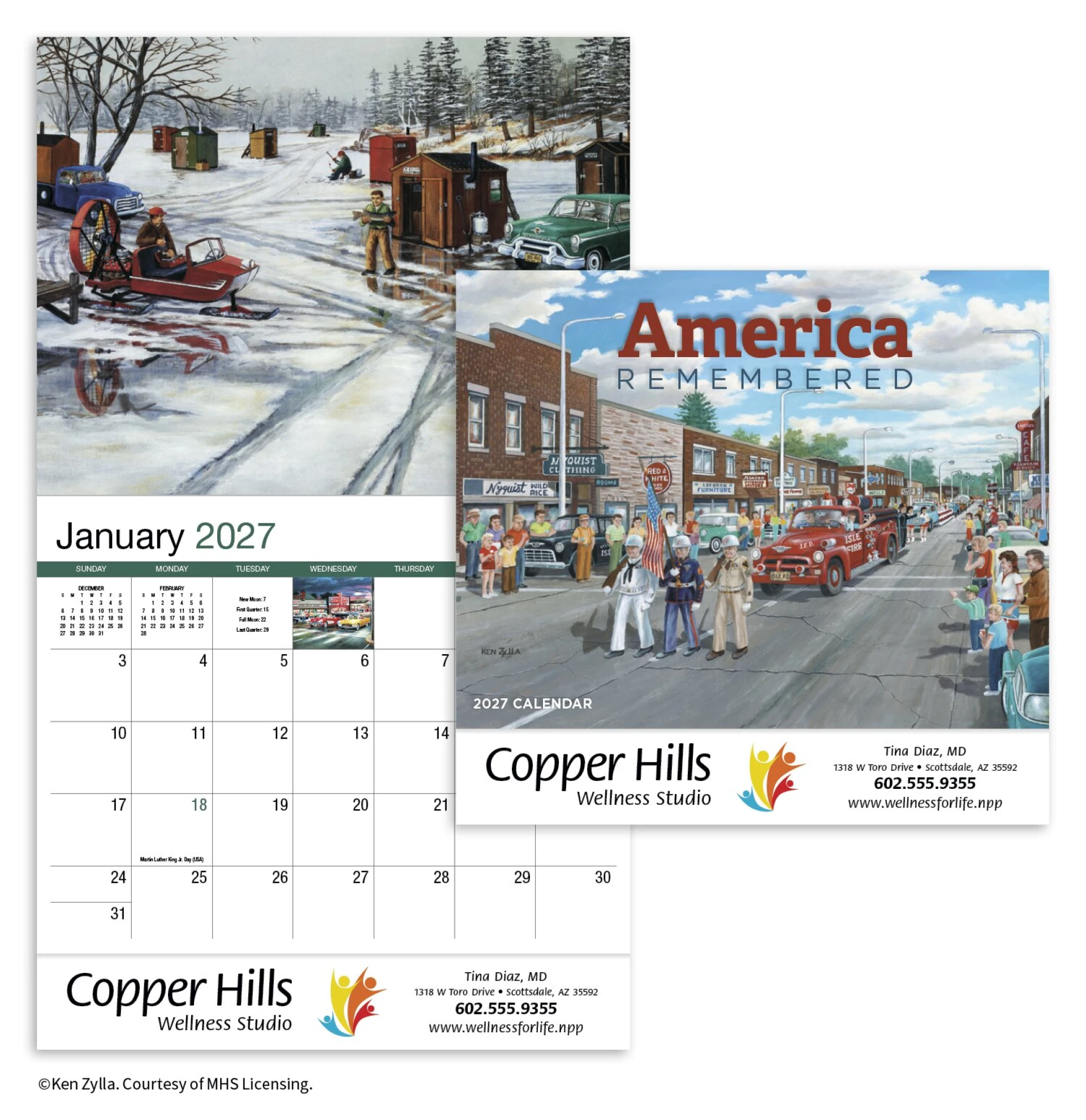 Product: America Remembered Appointment Calendar