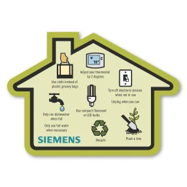 Product: Jumbo House Shape Magnet