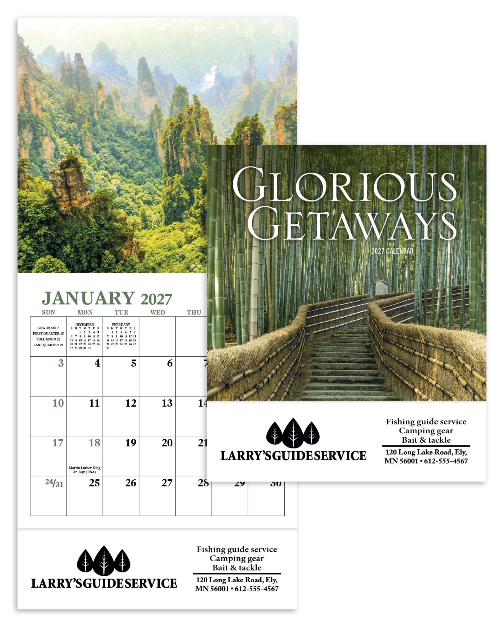Product: Glorious Getaways Mini Calendar