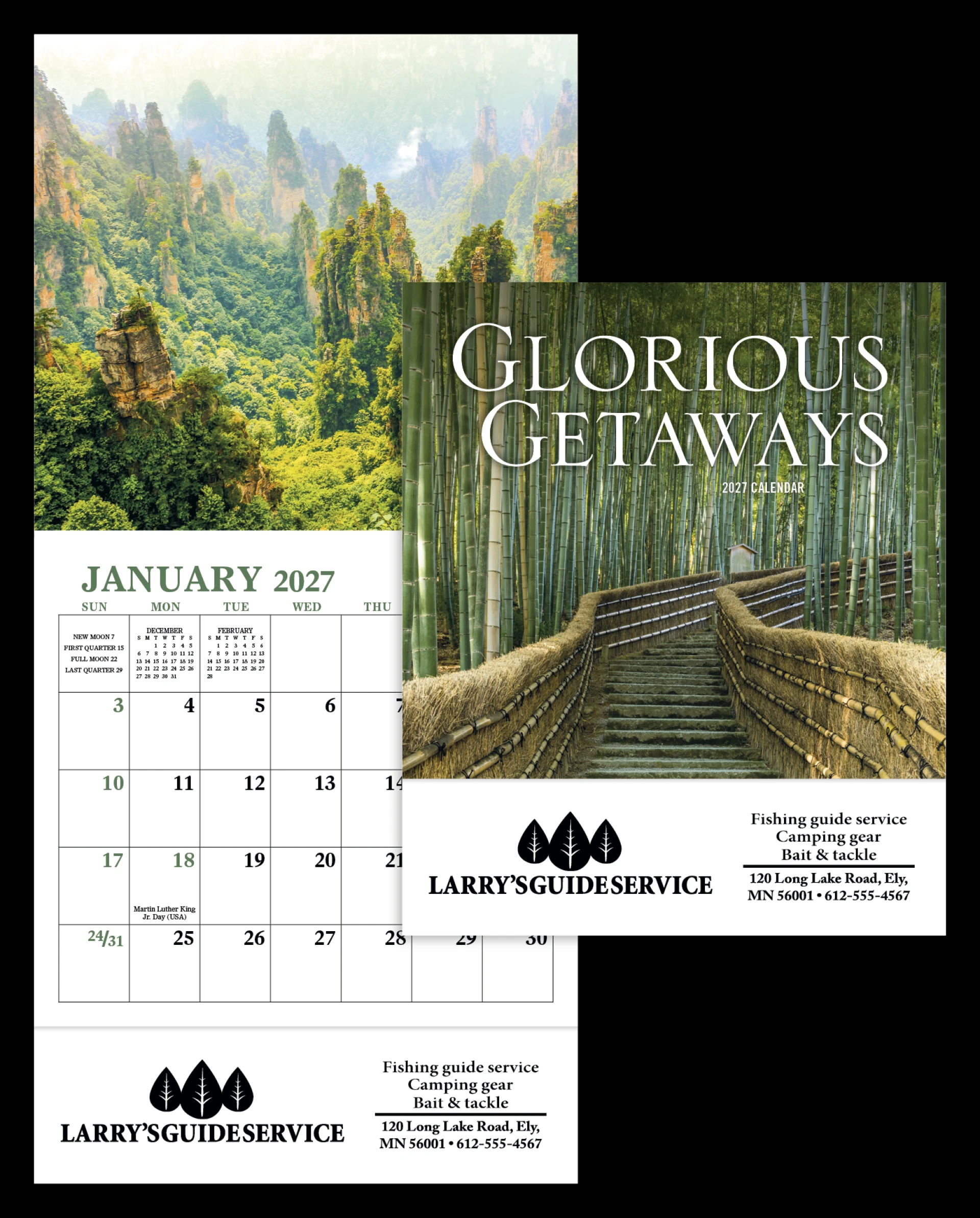 Product: Glorious Getaways Mini Calendar