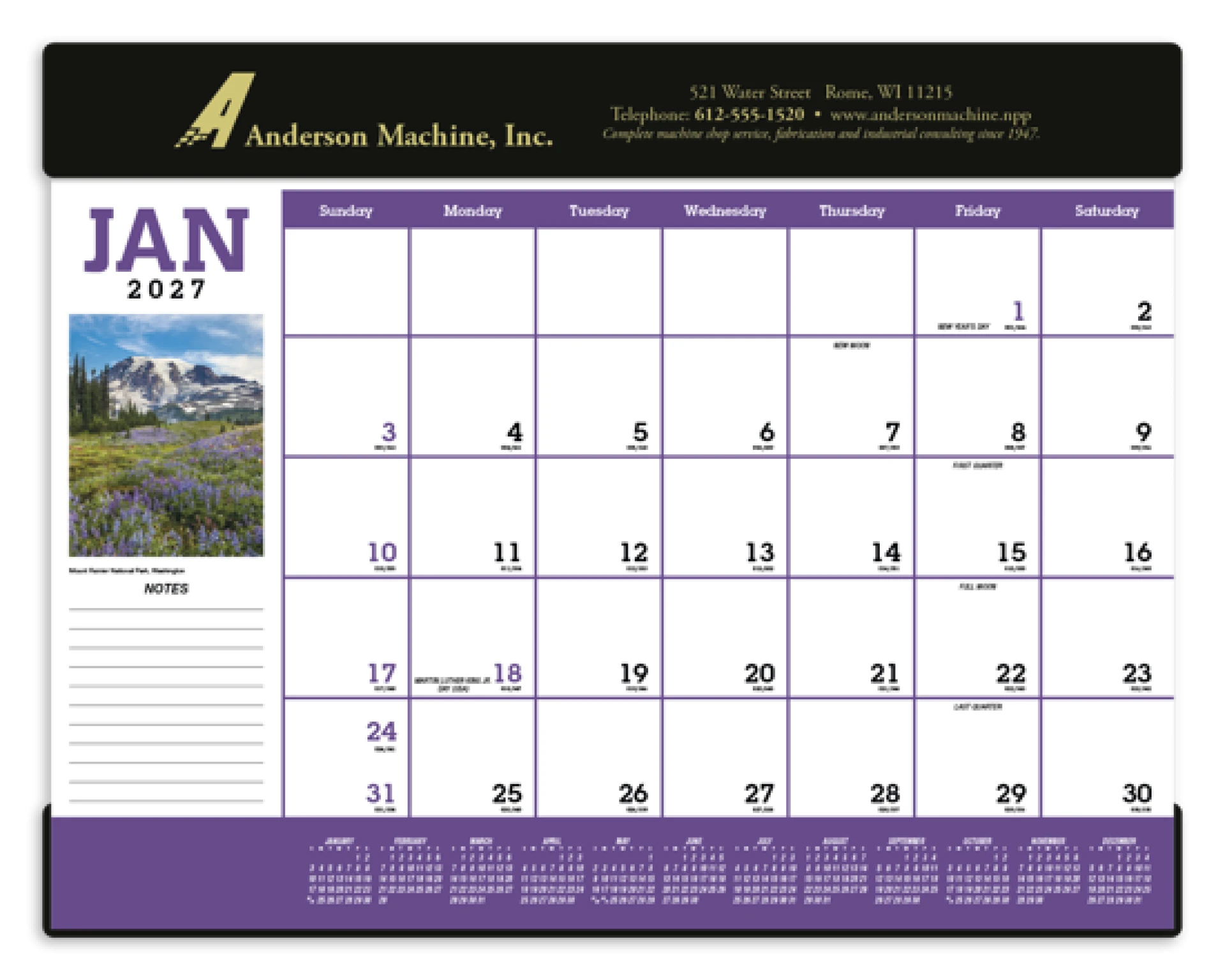 Product: Scenic Vinyl Desk Pad