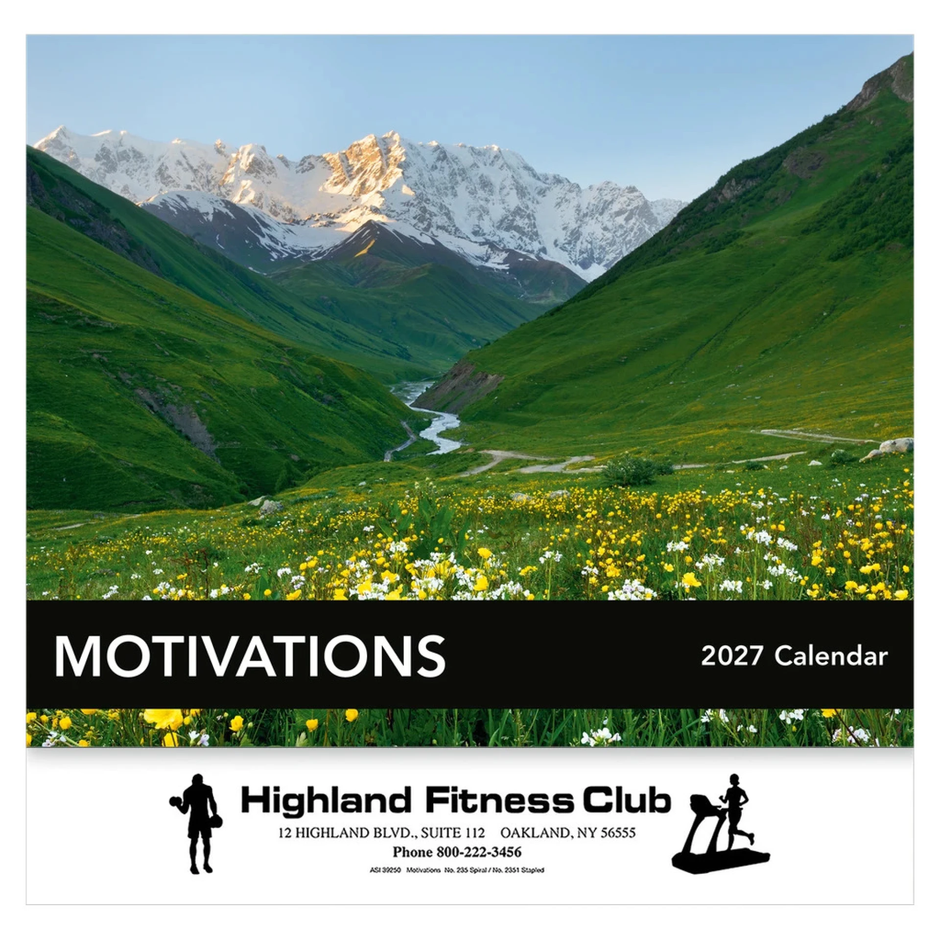 Product: Motivations Wall Calendar - Stapled