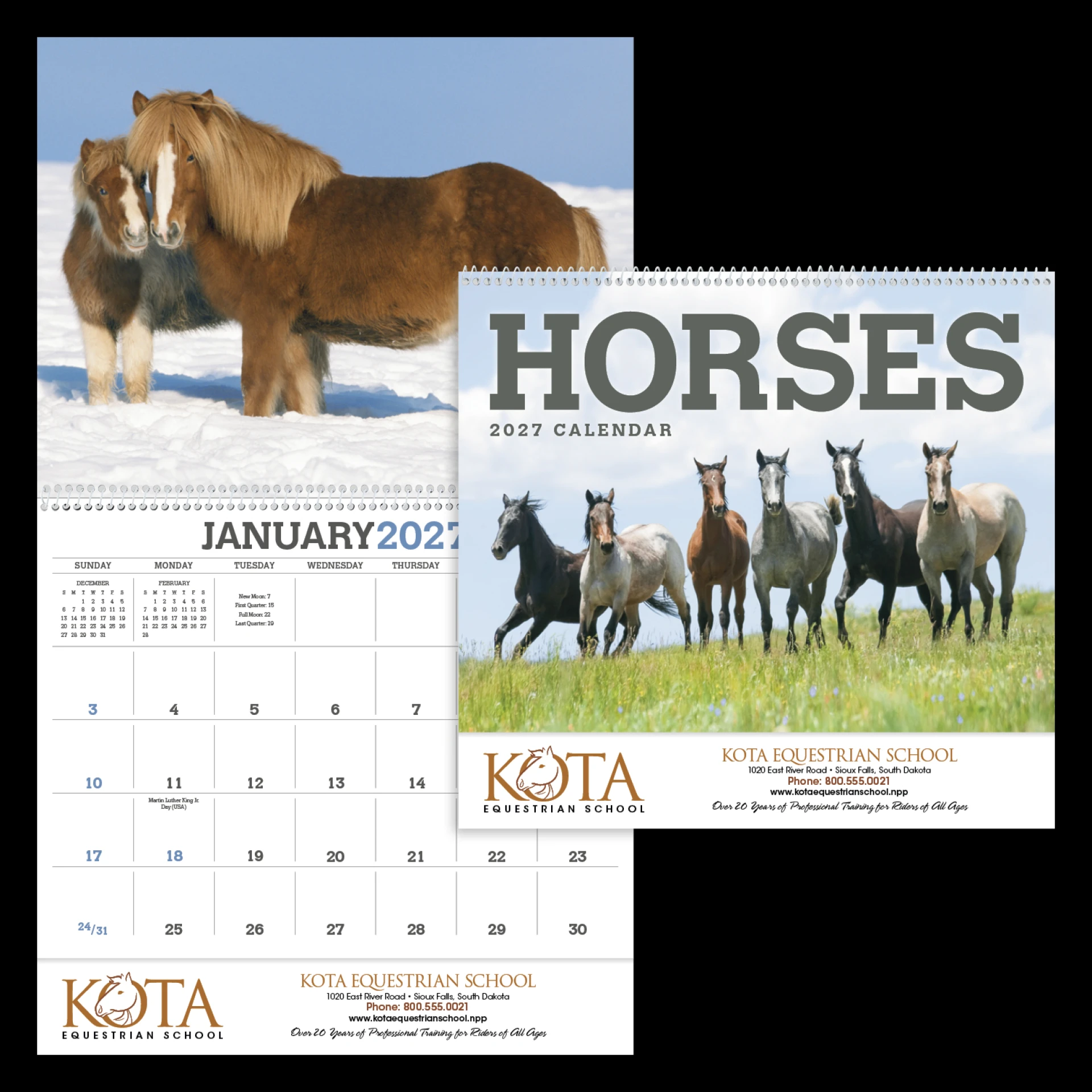 Product: Horses Calendar