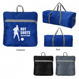 Product: FREQUENT FLYER FOLDABLE DUFFEL BAG