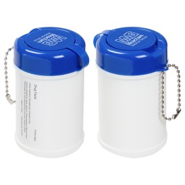 Product: Travel Well Sanitizer Wipes Key Chain