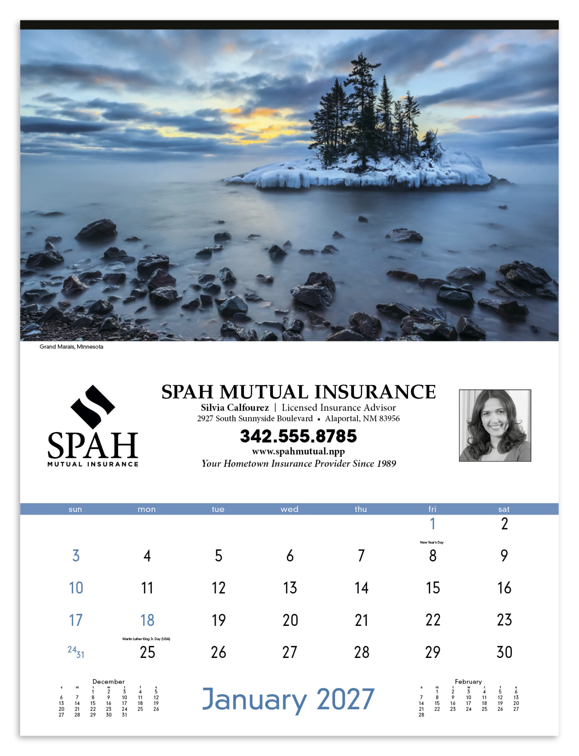 Product: America's Charm Calendar
