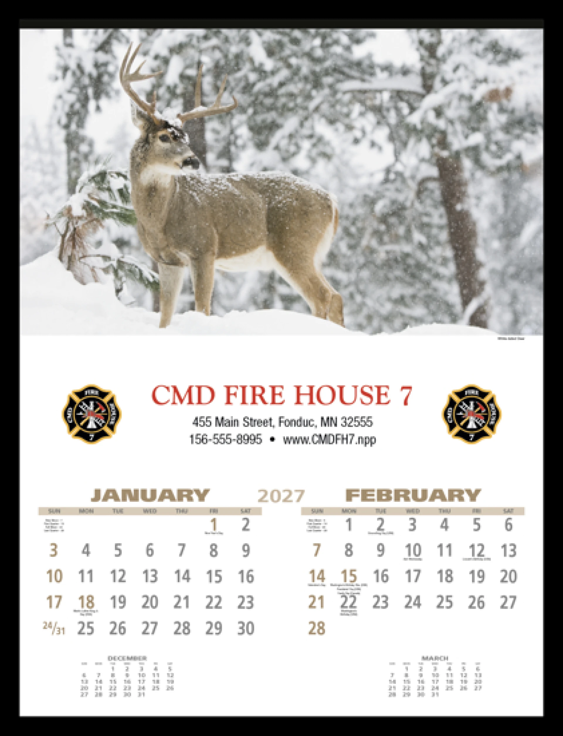 Product: Wildlife Calendar
