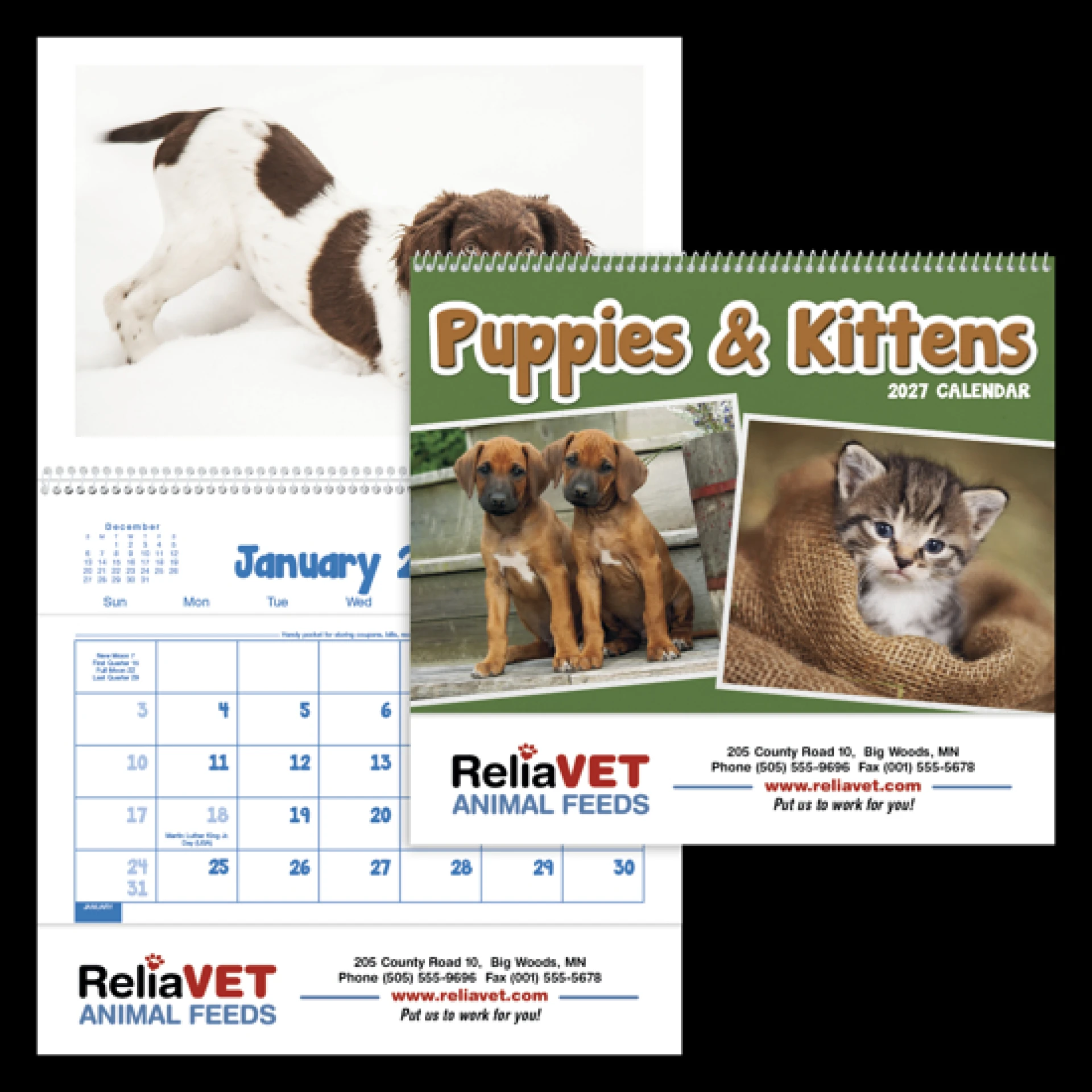 Product: Puppies & Kittens Pocket Calendar