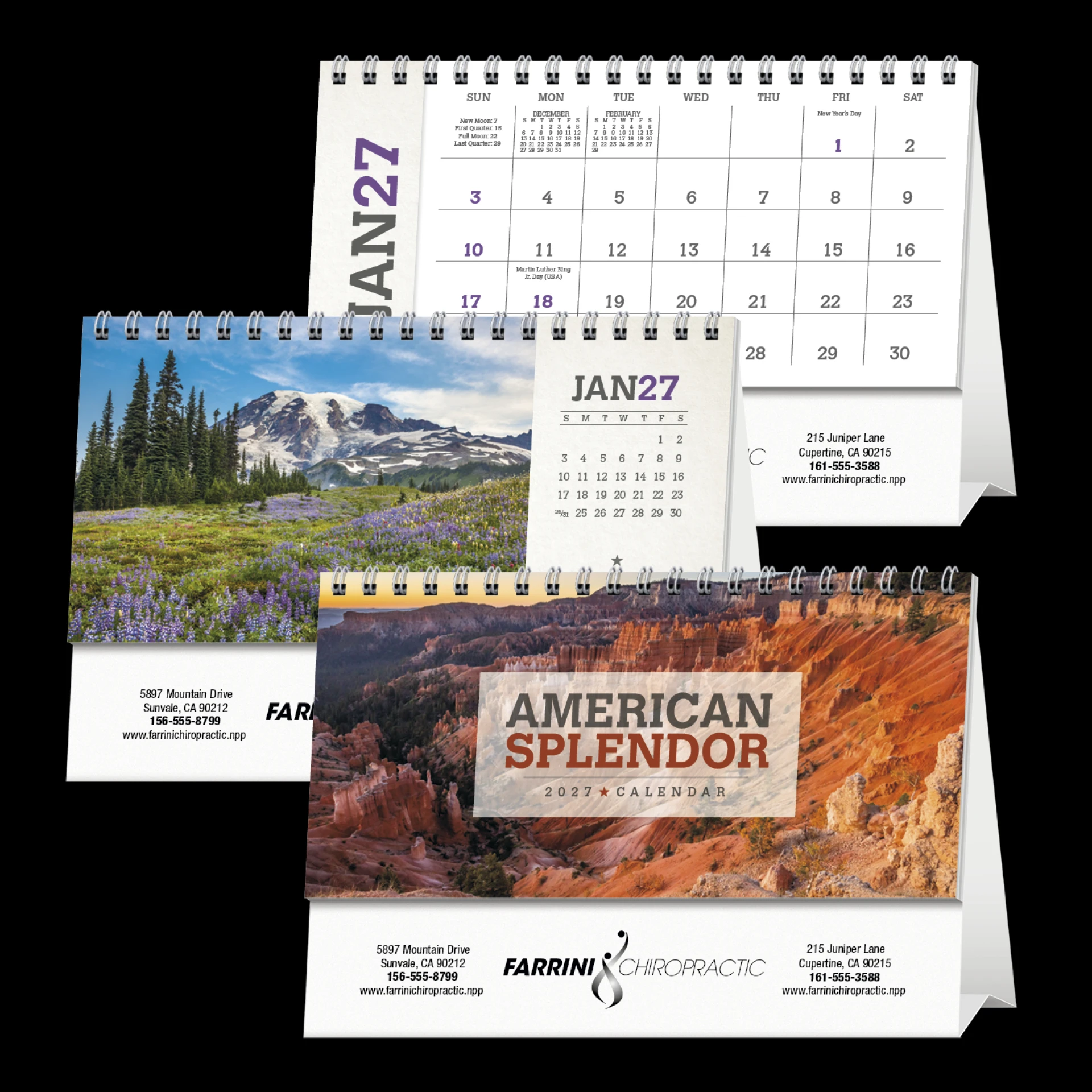 Product: American Splendor Desk Calendar