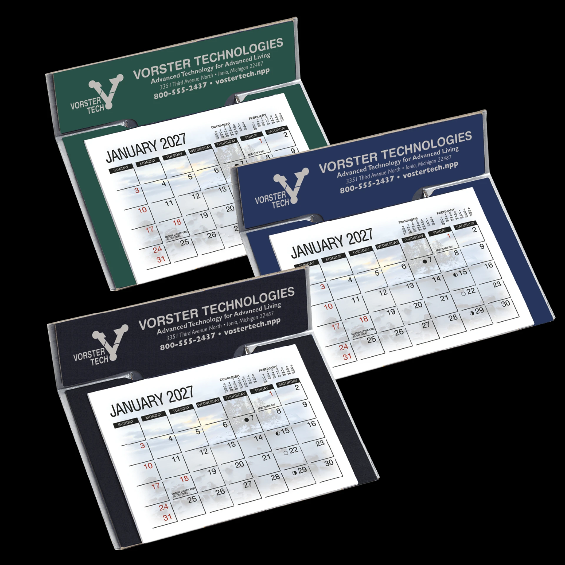 Product: America's Beauty Desk Calendar