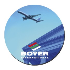 Product: Round Fabric Surface Mouse Pad (8"x1/16")