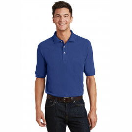 Product: Port Authority ® Pique Knit Polo with Pocket