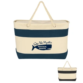 Product: LARGE CRUISING TOTE BAG WITH ROPE HANDLES