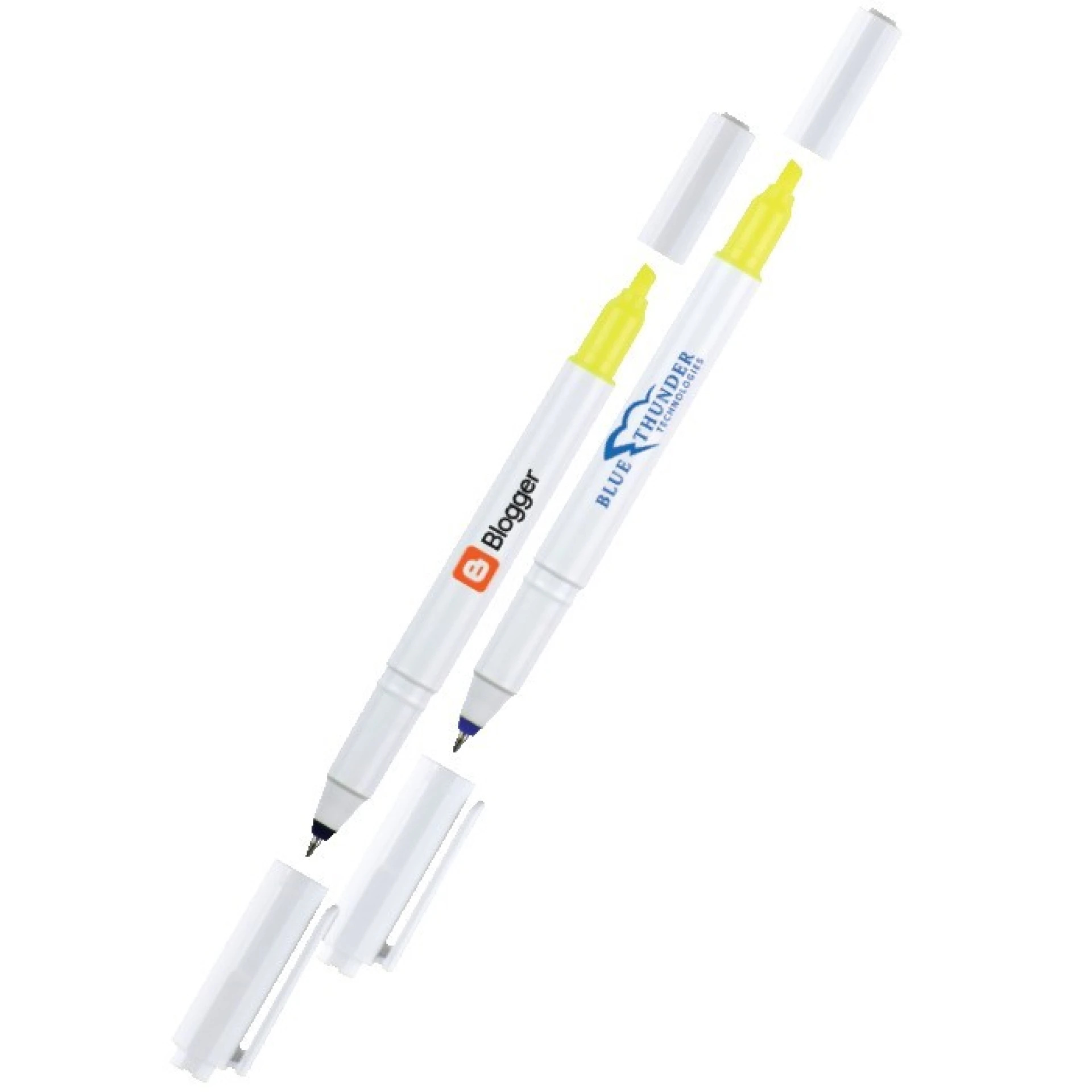 Product: Uni-Ball White Ball Pen / Highlighter Combo