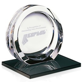 Product: Medium High Tech Award on Black Glass Base