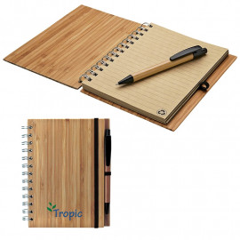 Product: Albany Bamboo Notebook & Pen