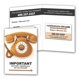 Product: Bifold 5-3/4 x 8-1/4 Direct Mail Postcard