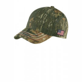 Product: Port Authority® Americana Contrast Stitch Camouflage Cap