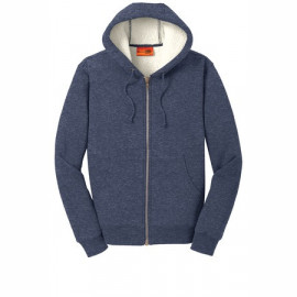 Product: CornerStone® Heavyweight Sherpa-Lined Hooded Fleece Jacket