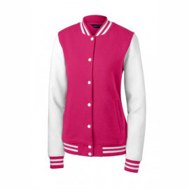 Product: Sport-Tek® Ladies Fleece Letterman Jacket
