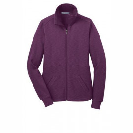 Product: Port Authority® Ladies Slub Fleece Full-Zip Jacket