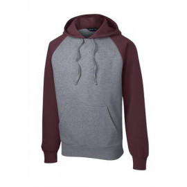 Product: Sport-Tek® Raglan Colorblock Pullover Hooded Sweatshirt