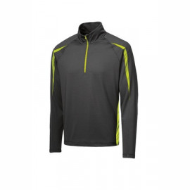 Product: Sport-Tek® Sport-Wick® Stretch 1/2-Zip Colorblock Pullover