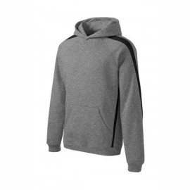 Product: Sport-Tek® Sleeve Stripe Pullover Hooded Sweatshirt