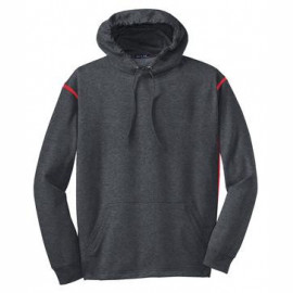 Product: Sport-Tek® Tech Fleece Colorblock Hooded Sweatshirt