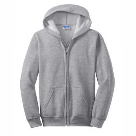 Product: Gildan® Youth Heavy Blend Full-Zip Hooded Sweatshirt