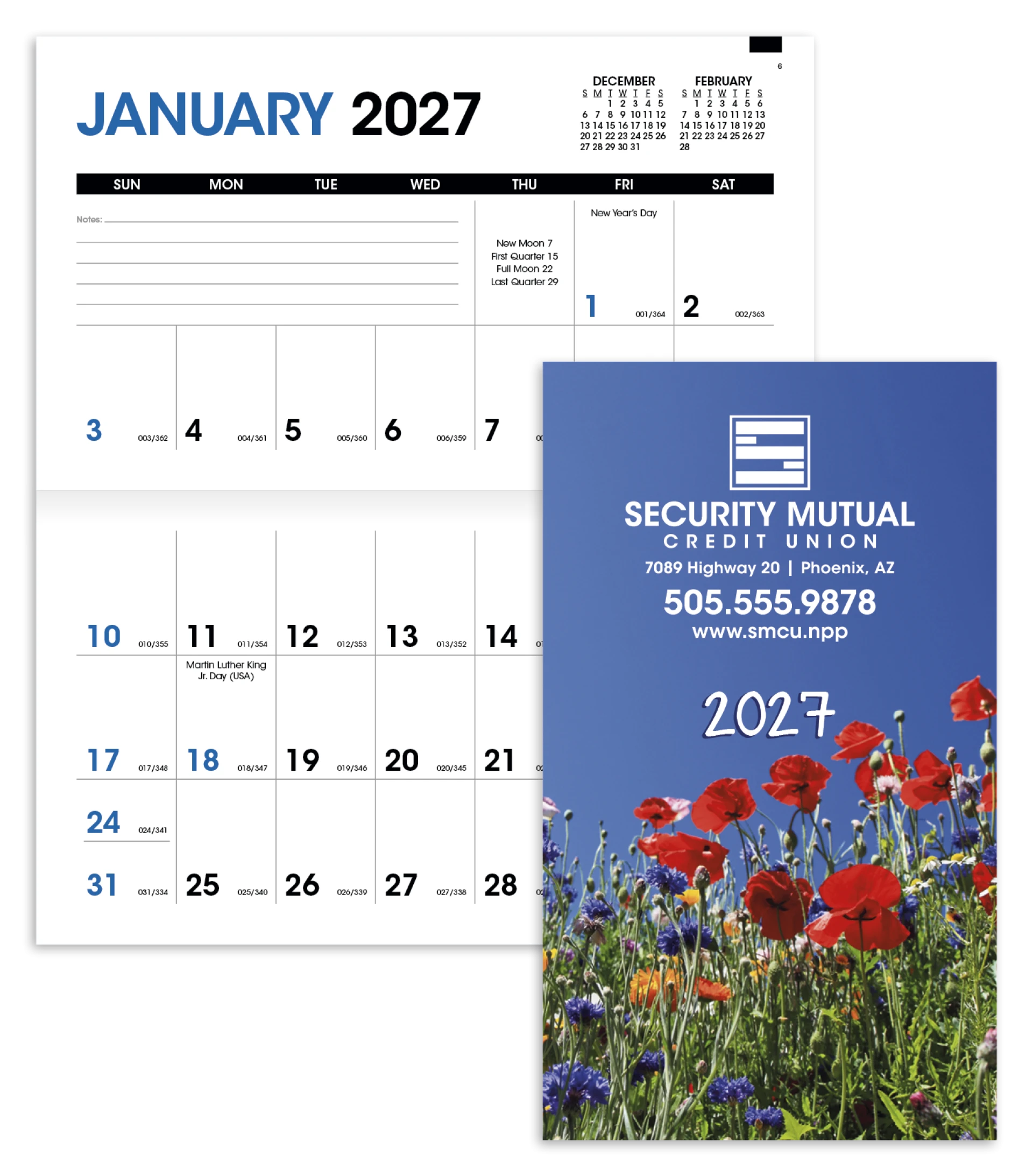 Product: Colorful Impressions Monthly Pocket Planner