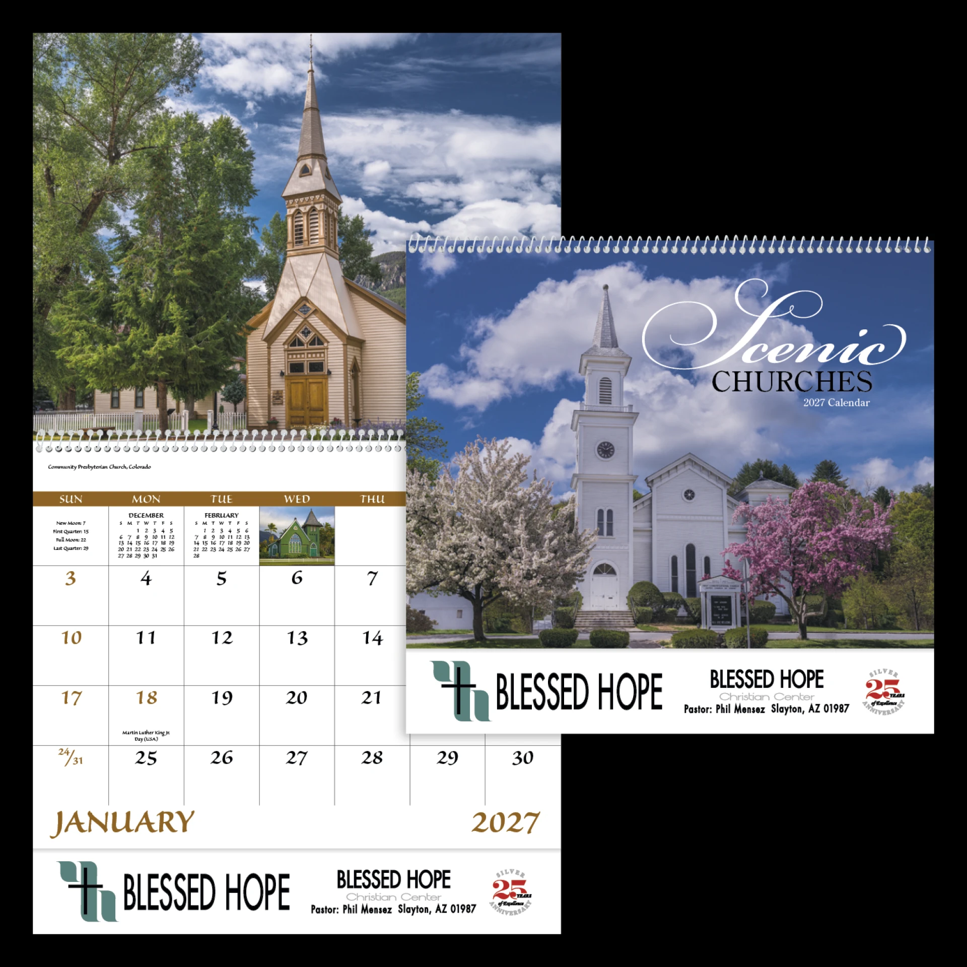 Product: Scenic Churches - Spiral 2025