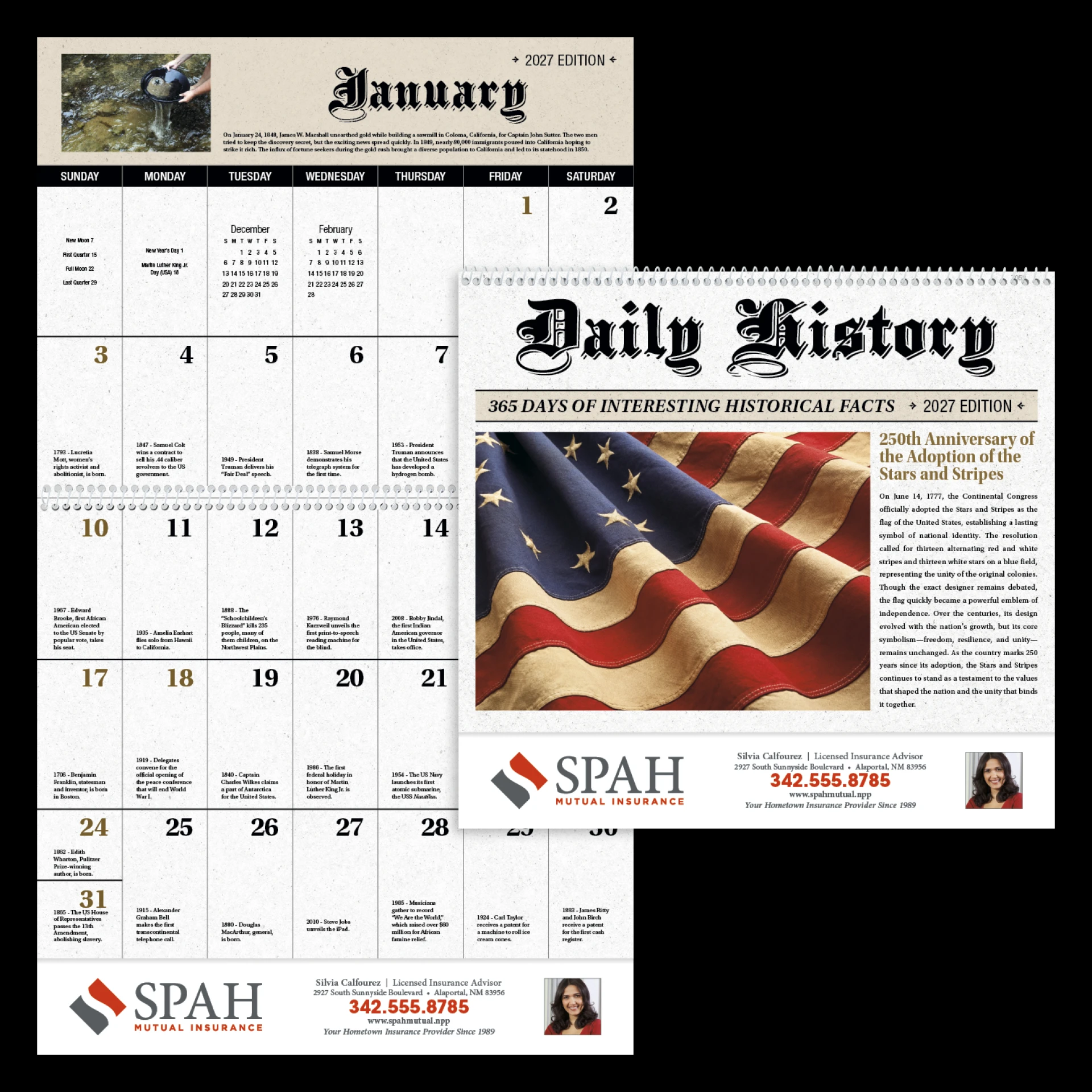 Product: Daily History Spiral