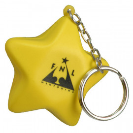 Product: Star Work Stress Reliever Key Chain