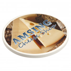 Product: Cobblestone Absorbent Coaster with Cork Base