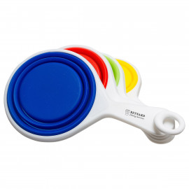 Product: Pop-Out Silicone Measuring Cups
