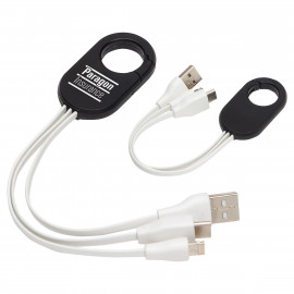 Product: Triad 3-in-1 Charging Cable with Carabiner Clip