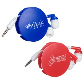 Product: Storage Disc Clip with Earbuds