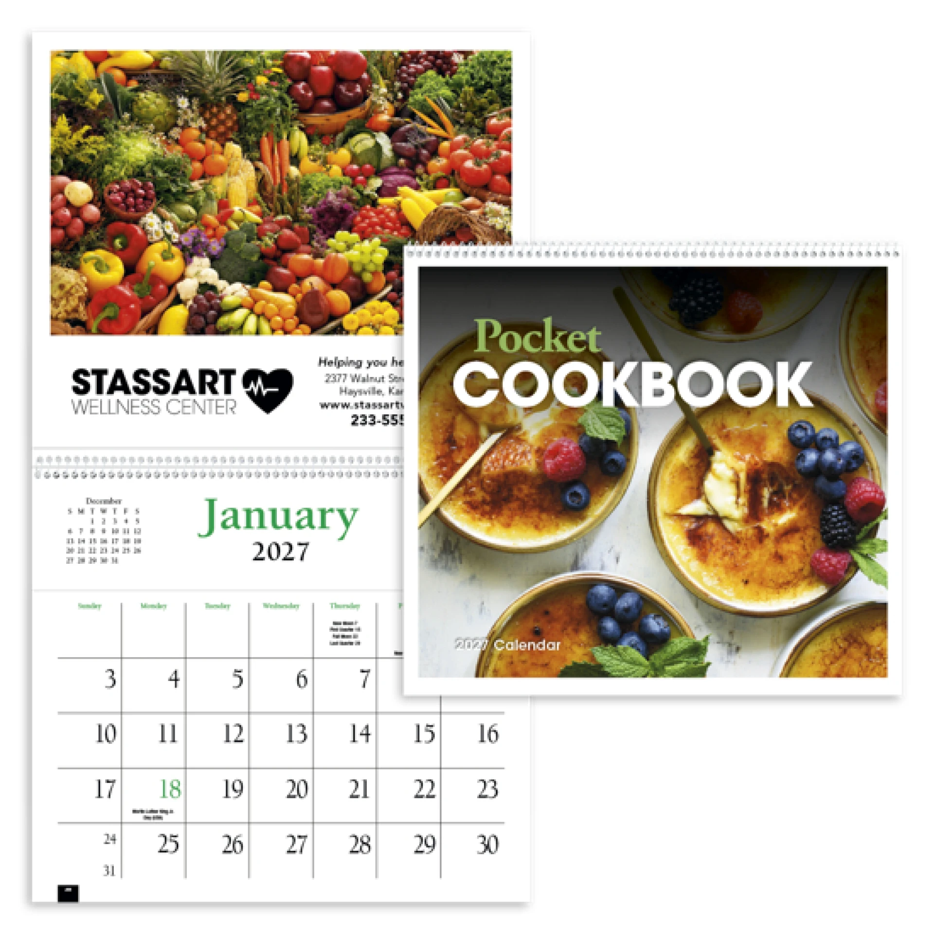 Product: Pocket Cookbook Calendar