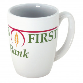 Product: 11 Oz. White Challenger Ceramic Mug